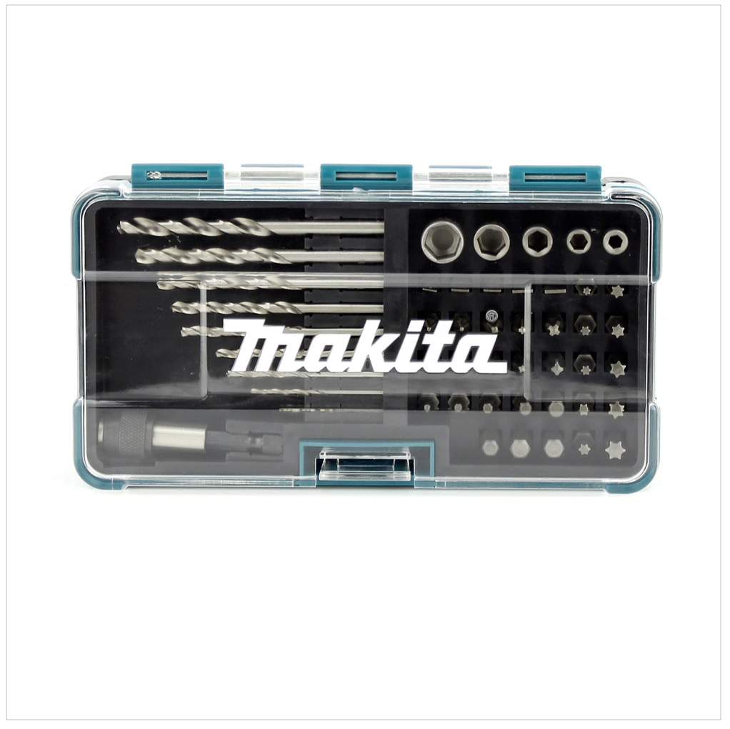 Makita B-28620 Bit und Bohrer Set - 48 teilig mit HSS-G Bohrern in Kunststoffbox - Toolbrothers