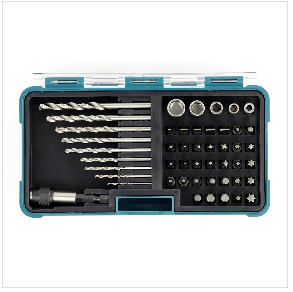 Makita B-28620 Bit und Bohrer Set - 48 teilig mit HSS-G Bohrern in Kunststoffbox - Toolbrothers