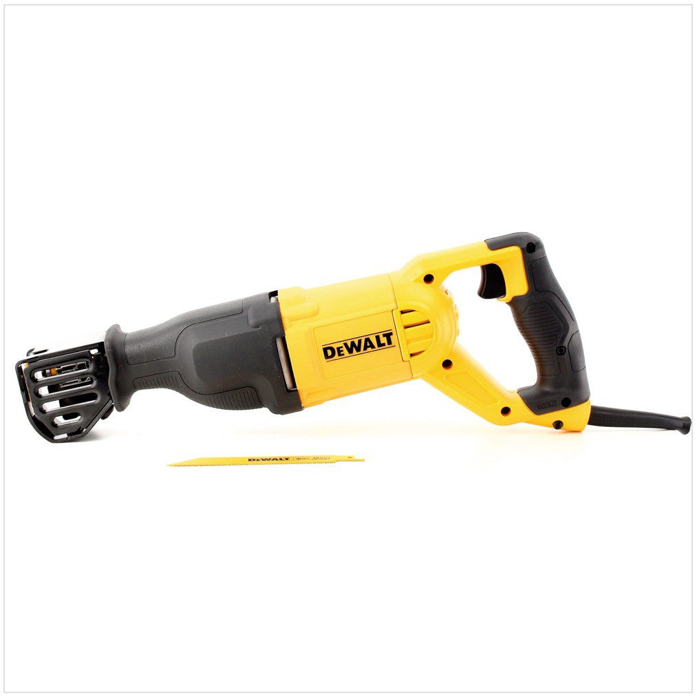 DeWalt DWE 305 PK 1100 W Säbelsäge mit Sägeblatt im Koffer - Toolbrothers