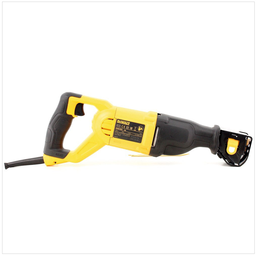 DeWalt DWE 305 PK 1100 W Säbelsäge mit Sägeblatt im Koffer - Toolbrothers