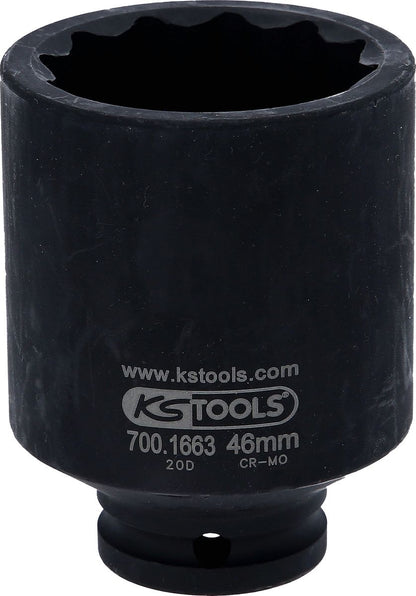 KS TOOLS Traggelenk-Stecknuss für Renault Master und Opel Movano, 46 mm ( 700.1663 ) - Toolbrothers