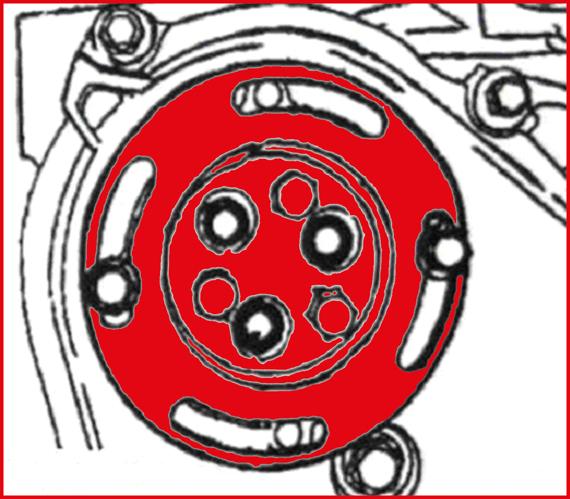 KS TOOLS Wasserpumpen-Fixier-Werkzeug für Opel ( 700.1905 ) - Toolbrothers