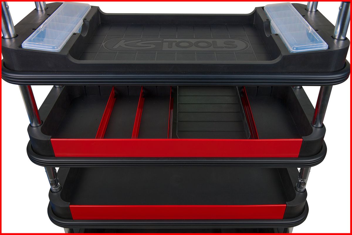 KS TOOLS TOOLBOX Einteilersatz mit Ablagekasten, 5-tlg ( 895.0001 ) - Toolbrothers