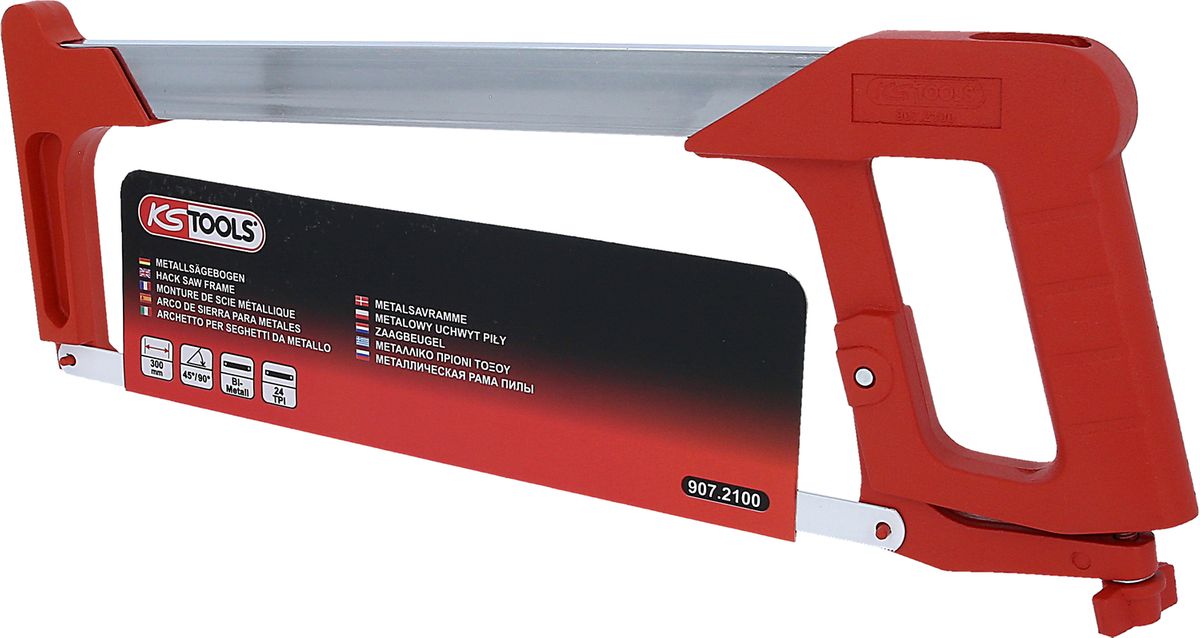 KS TOOLS Metallsägebogen eckig, 300mm ( 907.2100 ) - Toolbrothers