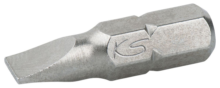 KS TOOLS 1/4" Bit Schlitz, 25mm, 6,5mm ( 911.2249 ) - Toolbrothers