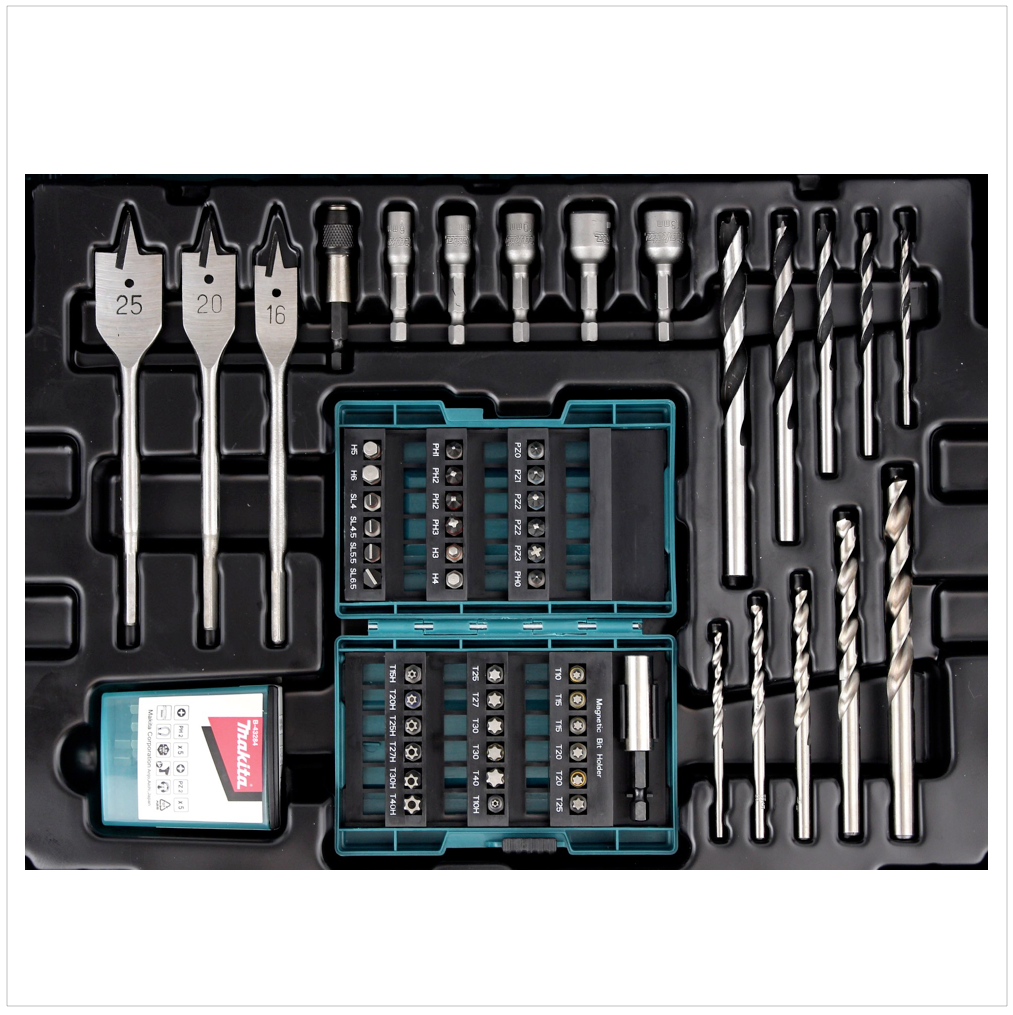 Makita B-45032 Bohrer-Bit-Set 100-teilig im Makpac - Toolbrothers