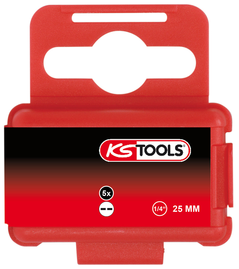 KS TOOLS 1/4" Bit Spanner, 25mm, 10mm 5er Pack ( 911.2920 ) - Toolbrothers