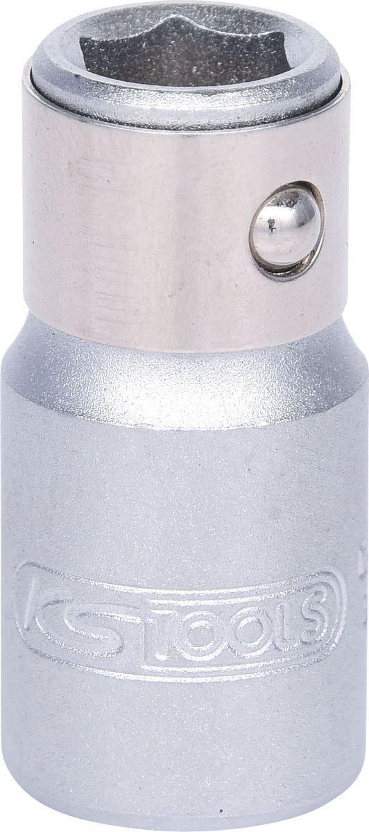 KS TOOLS 1/4" Bit-Adapter-Stecknuss, mit Spannring ( 911.4327 ) - Toolbrothers