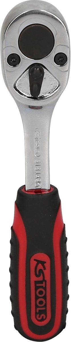 KS TOOLS 1/4" CHROMEplus Bit-Umschaltknarre, 115mm ( 918.1495 ) - Toolbrothers