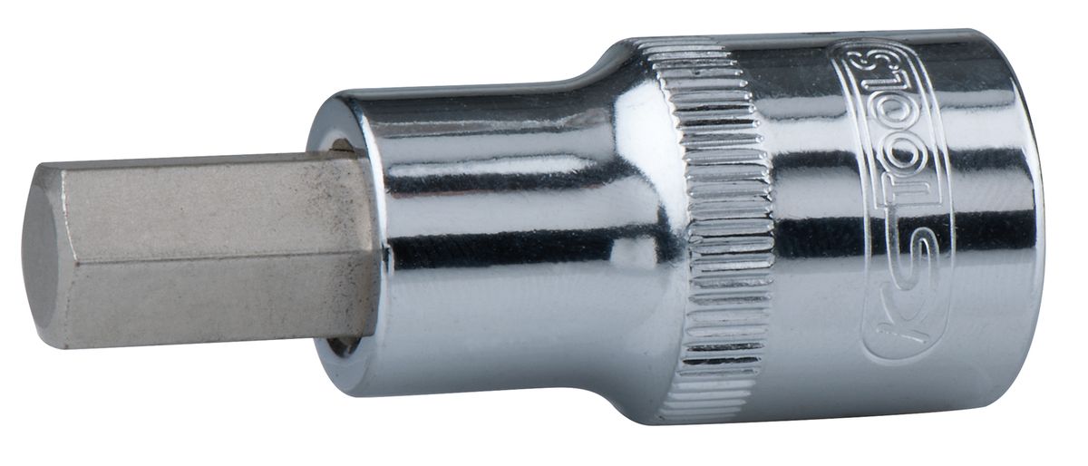 KS TOOLS 1/2" CHROMEplus Bit-Stecknuss Innensechskant, kurz, 17mm ( 918.1617 ) - Toolbrothers