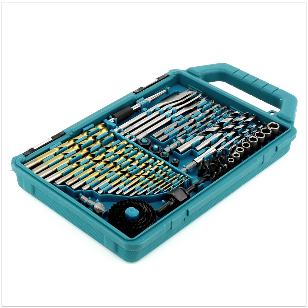 Makita 75 tlg. Bit & Bohrer Set P-44024 in praktischer Box - Toolbrothers