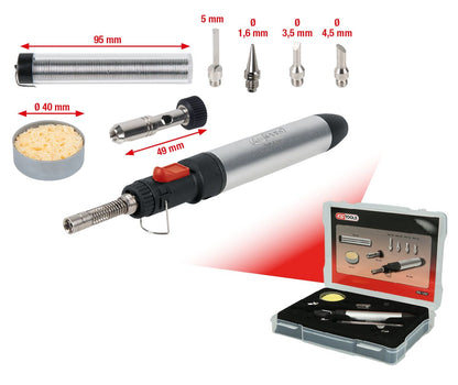 KS TOOLS Mikro-Löt-Satz, 8-tlg ( 960.1265 ) - Toolbrothers