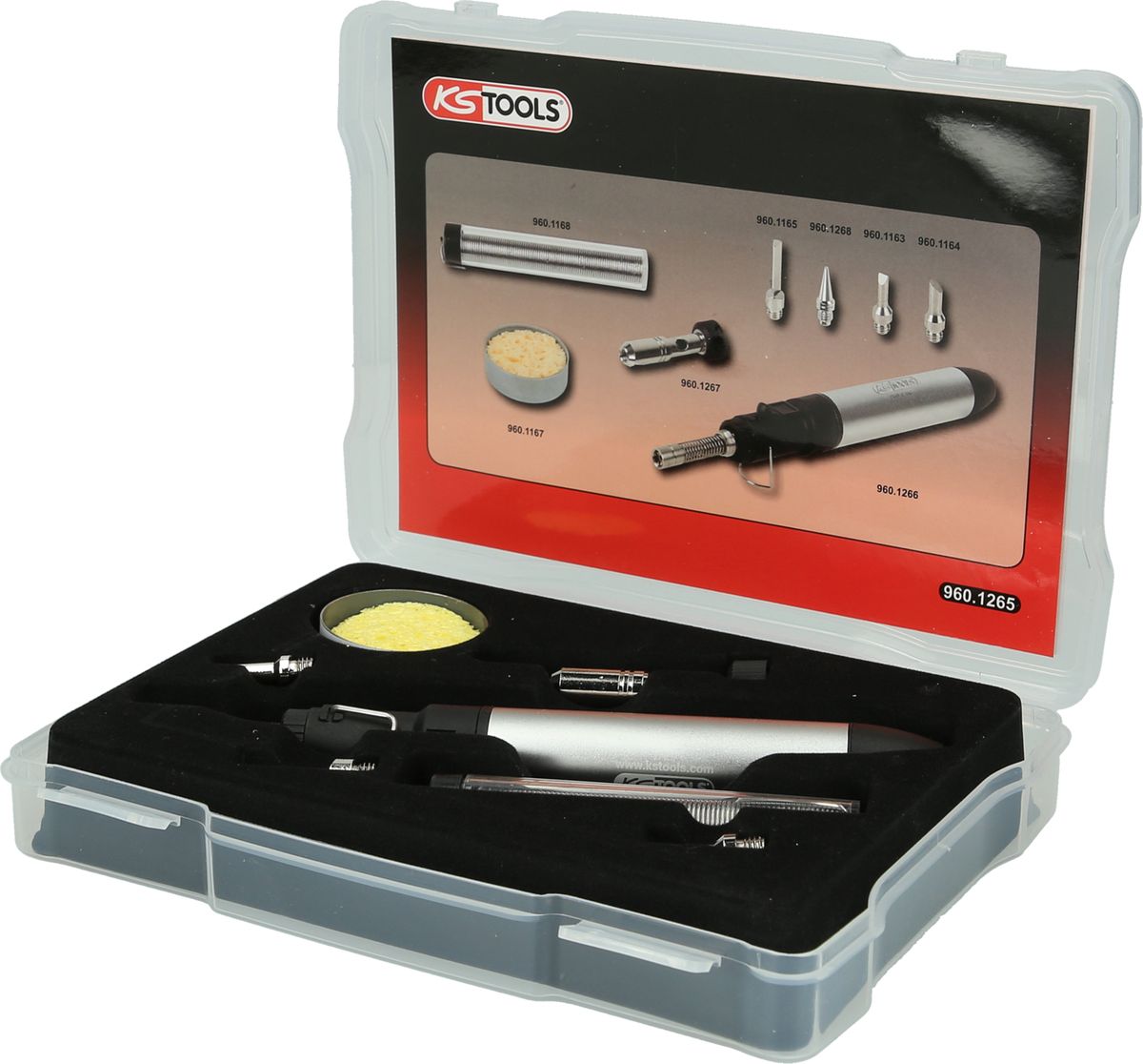 KS TOOLS Mikro-Löt-Satz, 8-tlg ( 960.1265 ) - Toolbrothers