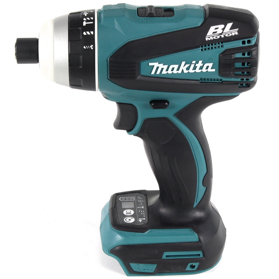 Makita DTP 141 Y1J Akku Quadroschrauber 18V 150 Nm Brushless + 1x Akku 1,5Ah + Makpac - ohne Ladegerät - Toolbrothers