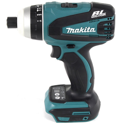 Makita DTP 141 Y1J Akku Quadroschrauber 18V 150 Nm Brushless + 1x Akku 1,5Ah + Makpac - ohne Ladegerät - Toolbrothers