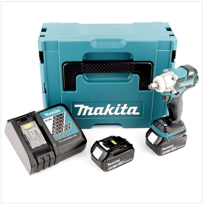 Makita DTW 281 RTJ 18 V Akku Schlagschrauber im Makpac inkl. 2x 5 Ah Akku und Ladegerät - Toolbrothers