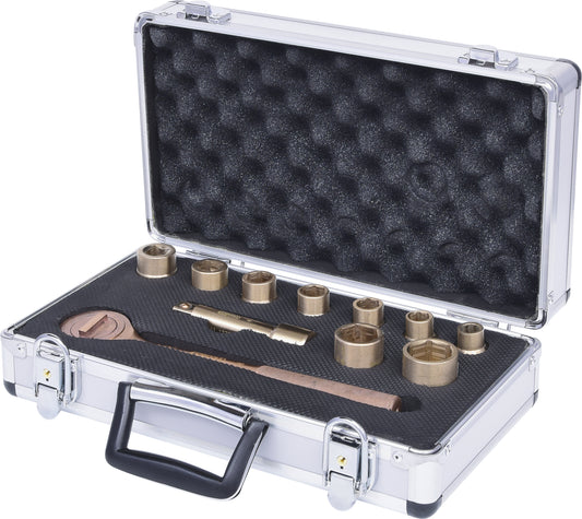 KS TOOLS BRONZEplus jeu de clés à douilles 1/2" 11 pièces (963.1288)