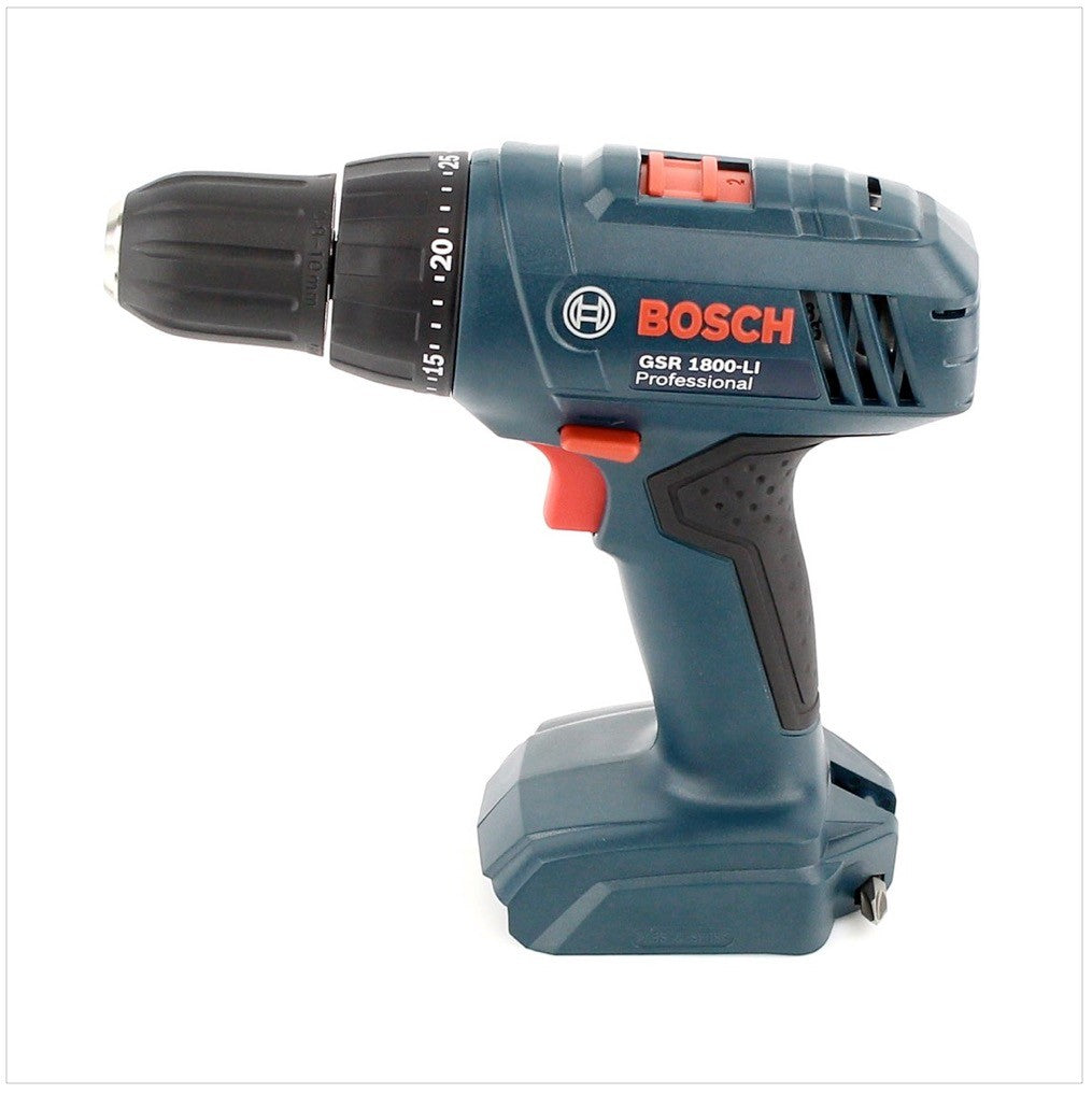 Bosch GSR 1800-Li 18 V Akku Bohrschrauber im Koffer mit 2 x 1,5 Ah Akku, Ladegerät - Toolbrothers