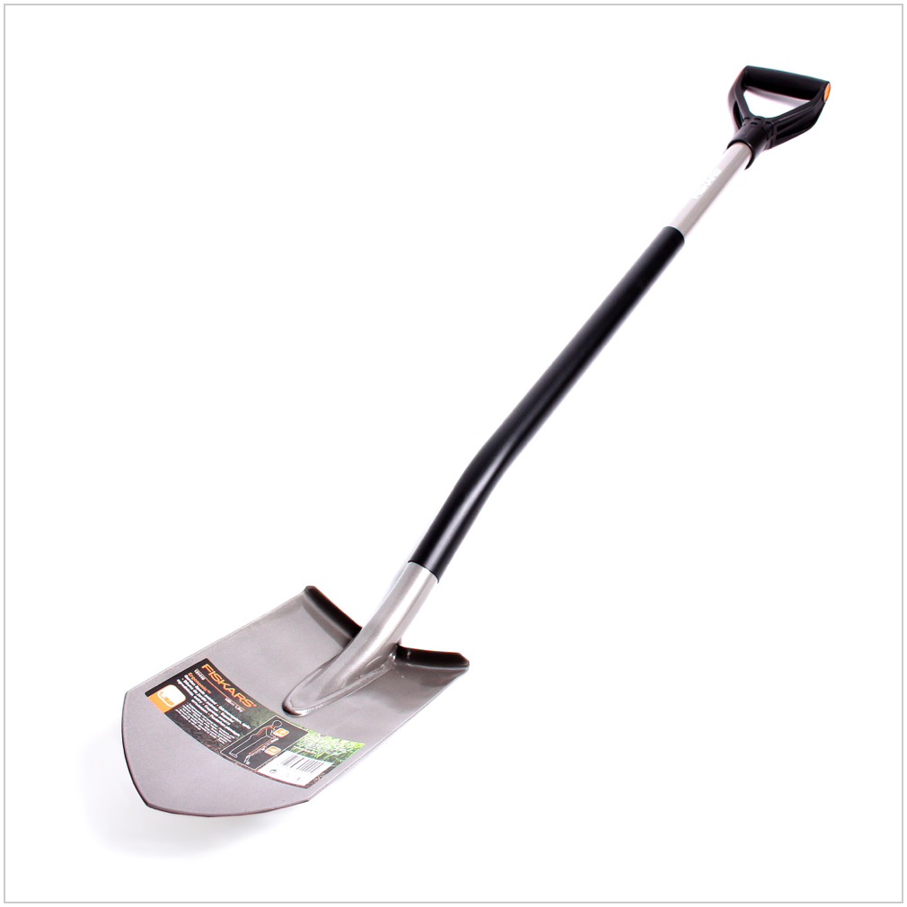 Fiskars Gärtner Spaten Ergonomic spitz ( 131410 ) Gartenspaten - Toolbrothers