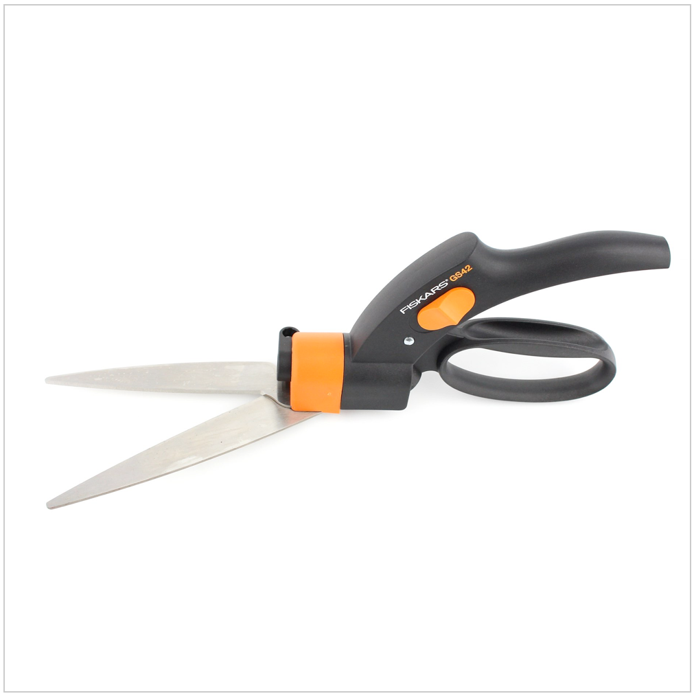 Fiskars GS42 Rasenkantenschere mit Servo-System Mehrfarbig ( 1000589 ) - Toolbrothers