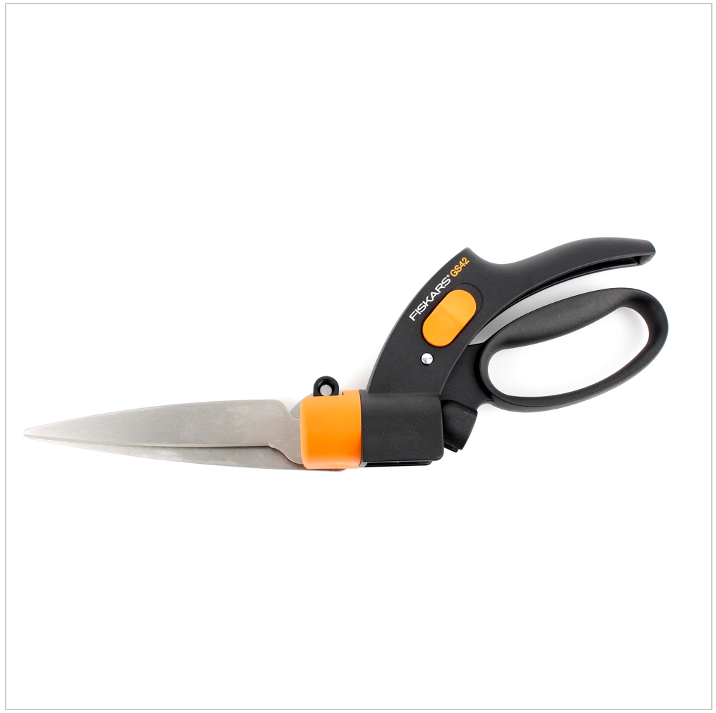 Fiskars GS42 Rasenkantenschere mit Servo-System Mehrfarbig ( 1000589 ) - Toolbrothers