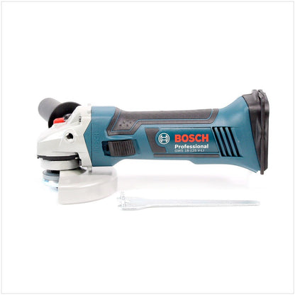 Bosch GWS 18-125 V-LI Akku Winkelschleifer 18V 125mm Solo + L-Boxx ( 060193A308 ) - ohne Akku, ohne Ladegerät - Toolbrothers