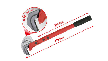 KS TOOLS Verstellzange für Spurstangen, 18" ( 150.1631 ) - Toolbrothers