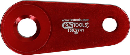 KS TOOLS Grundwerkzeug, Länge 95mm, Aluminium ( 150.2741 ) - Toolbrothers