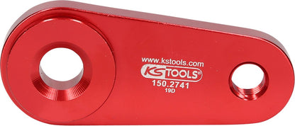 KS TOOLS Grundwerkzeug, Länge 95mm, Aluminium ( 150.2741 ) - Toolbrothers