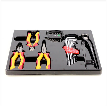 Wiha Elektriker Werkzeug Set 31 tlg. in Bosch L-Boxx 102 schwarz ( 16054381CT ) - Toolbrothers