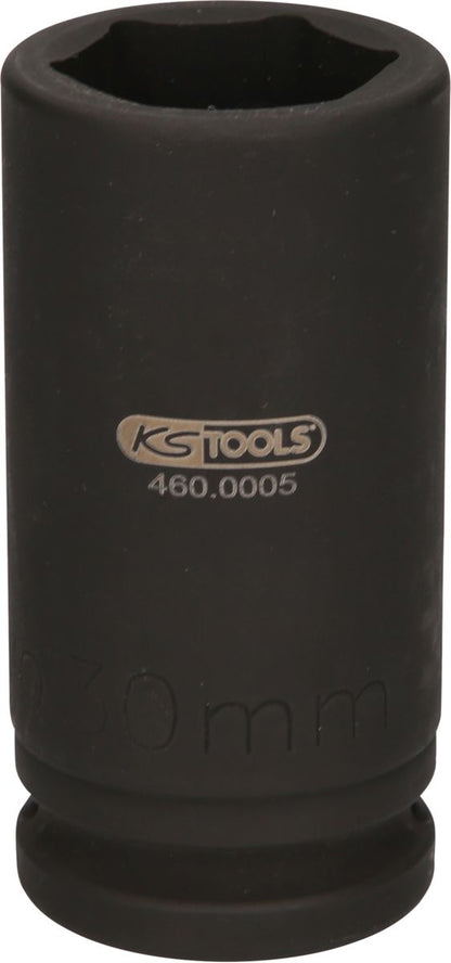 KS TOOLS 3/4" Achsmuttern-Schlüssel, 6-kant, lang, 30mm ( 460.0005 ) - Toolbrothers