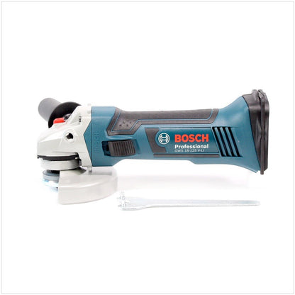 Bosch GWS 18-125 V-LI Akku Winkelschleifer 18V 125mm + 1x Akku 6,0Ah + Ladegerät + L-Boxx - Toolbrothers