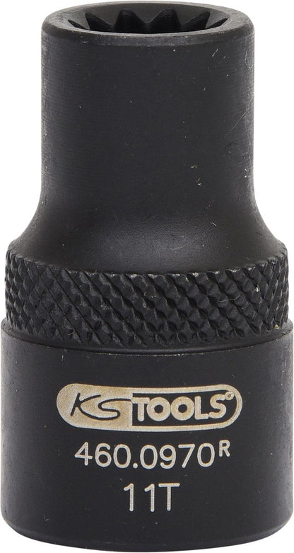 KS TOOLS Bremssattelstecknuss für Renault/Scania/Volvo, 11-kant ( 460.0970 ) - Toolbrothers