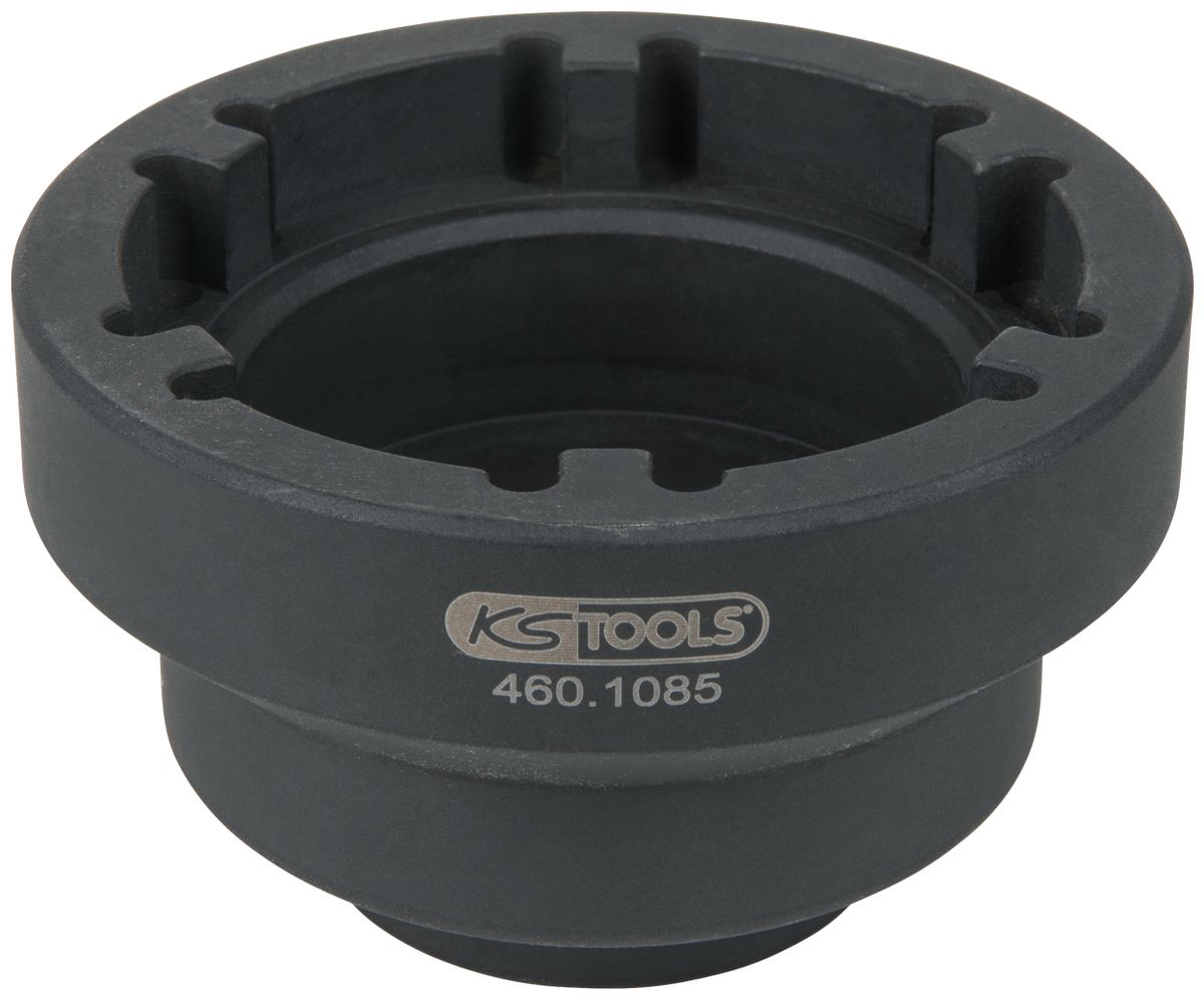 KS TOOLS 3/4" Nutmuttern-Schlüssel mit 6 Zapfen für DAF, Innenzapfen Ø 66mm ( 460.1085 ) - Toolbrothers