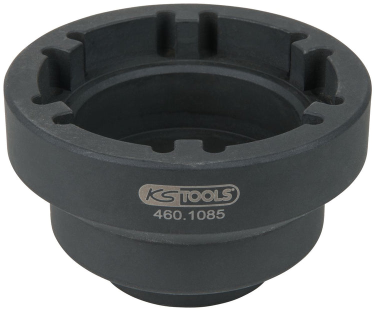 KS TOOLS 3/4" Nutmuttern-Schlüssel mit 6 Zapfen für DAF, Innenzapfen Ø 66mm ( 460.1085 ) - Toolbrothers