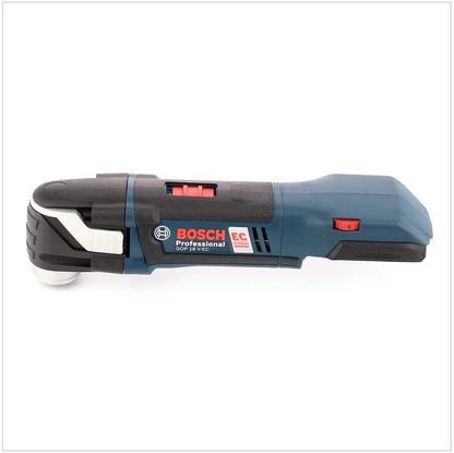 Bosch GOP 18 V-EC Professional Akku Multi Cutter in L-Boxx mit GAL 1880 Ladegerät und 1x GBA 6 Ah Akku und 20 tlg. Zubehör-Set - Toolbrothers