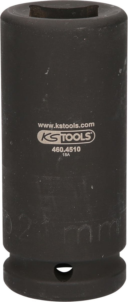 KS TOOLS 3/4" Vierkant-Kraftstecknuss, 21 mm ( 460.4504 ) - Toolbrothers