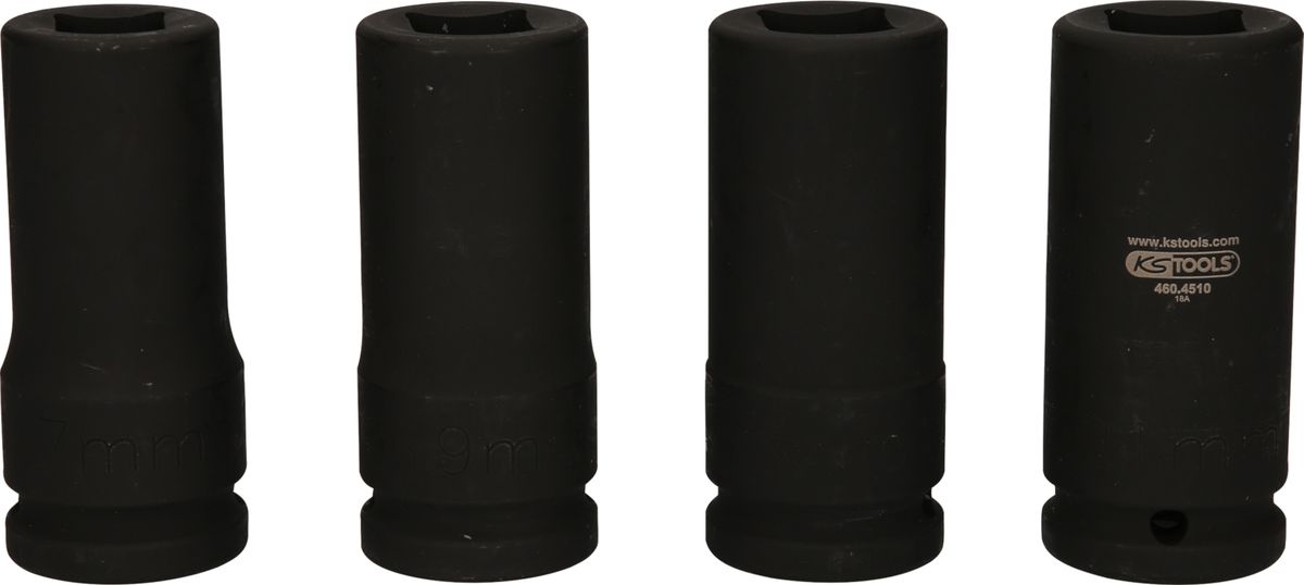 KS TOOLS 3/4" Vierkant-Kraftstecknuss-Satz für Fuso, 4-tlg ( 460.4510 ) - Toolbrothers