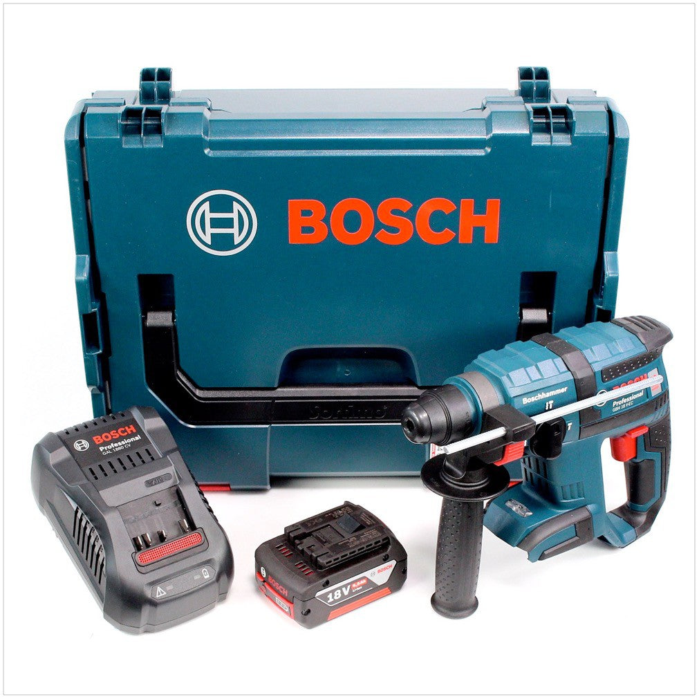 Bosch GBH 18 V-EC brushless Bohrhammer Professional SDS-Plus in L-Boxx mit GAL 1880 CV Schnellladegerät und 1x GBA 6 Ah Akku - Toolbrothers