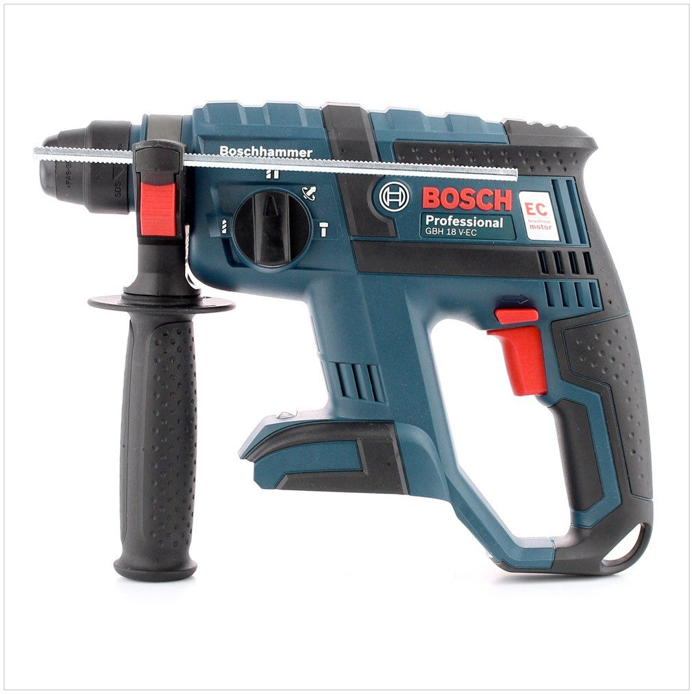 Bosch GBH 18 V-EC brushless Bohrhammer Professional SDS-Plus in L-Boxx mit GAL 1880 CV Schnellladegerät und 1x GBA 6 Ah Akku - Toolbrothers