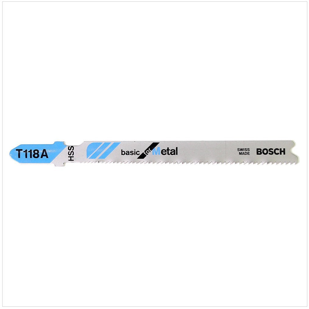 Bosch T 118 A Stichsägeblätter Basic for Metal 5 Stk. 92 mm ( 2608631013 ) - Toolbrothers