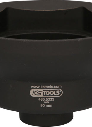 KS TOOLS 3/4" Achsmuttern-Schlüssel für Iveco, Ø 117 mm ( 460.5333 ) - Toolbrothers