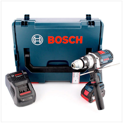 Bosch GSB 18 VE-2-Li 18 V Li-Ion Professional Akku Schlagbohrschrauber in Bosch L-Boxx mit Schnellladegerät und 1x GBA 6 Ah Akku - Toolbrothers