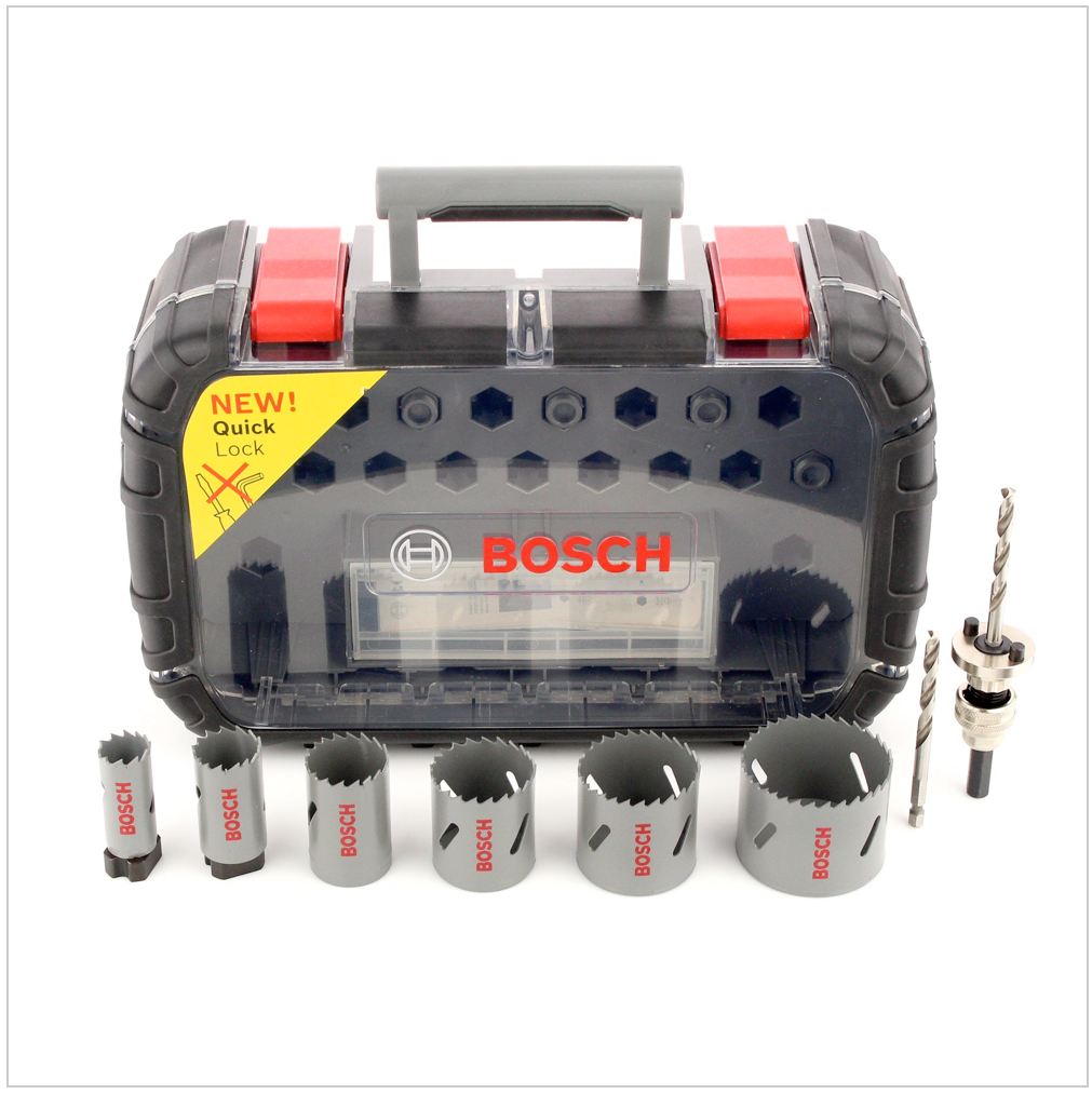 Bosch Lochsägen Set Universal Bi Metal Elektriker Set 11- teilig 22 - 64 mm ( 2608580885 ) - Toolbrothers