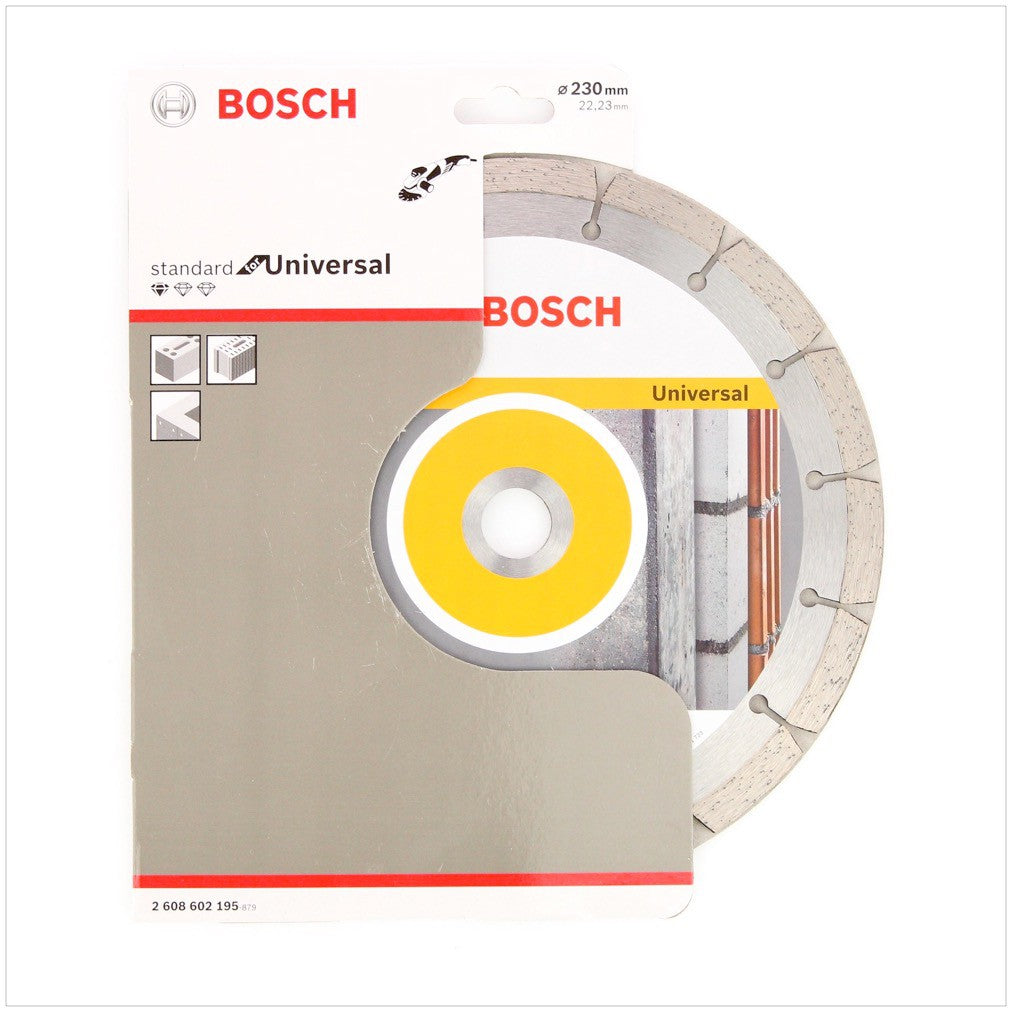 Bosch Diamant Trennscheibe 230 x 22,23 mm Standard for Universal ( 2608602195 ) - Toolbrothers