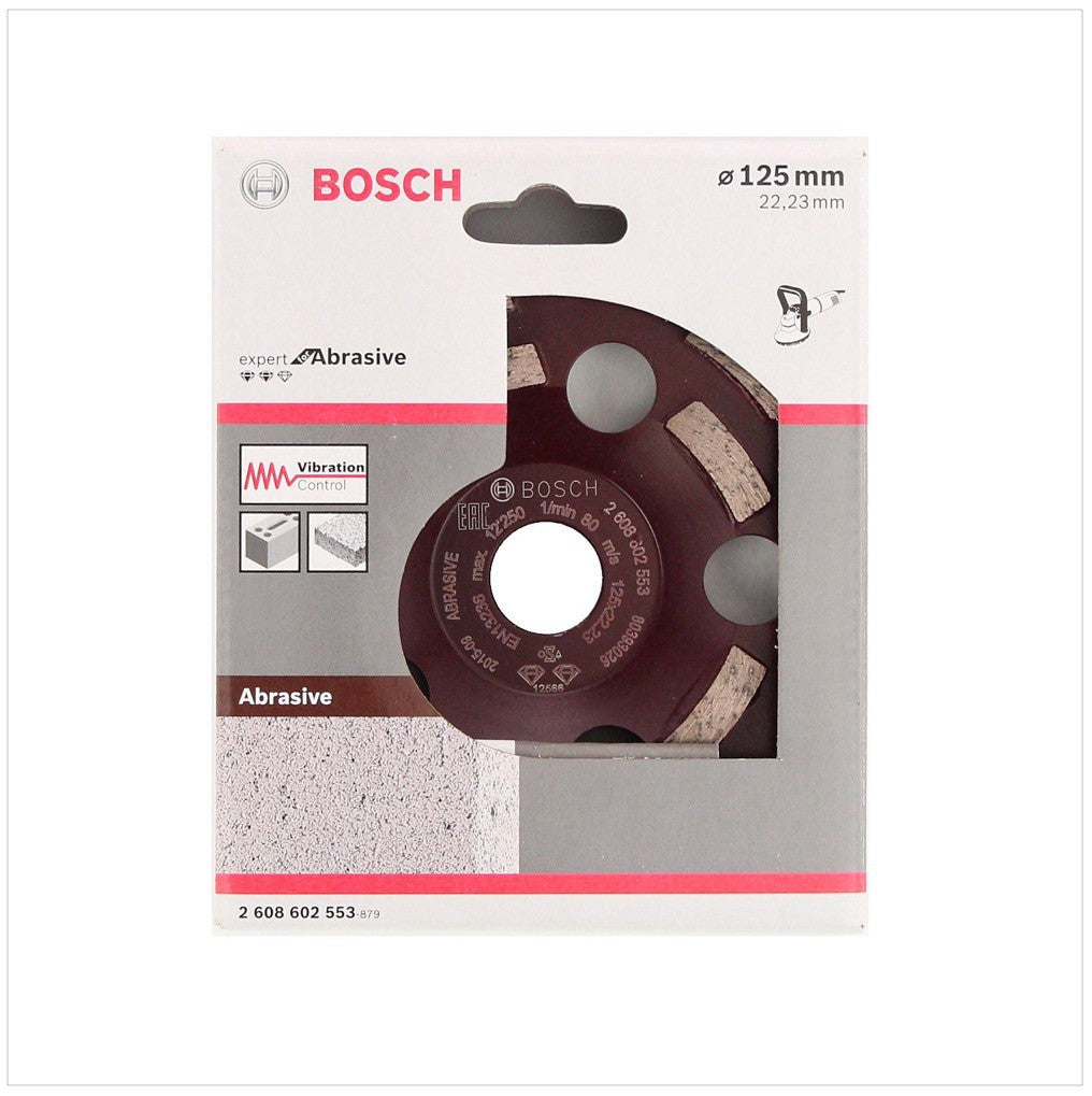 Bosch Diamant Topfscheibe Expert for Abrasive mit 125 mm ( 2608602553 ) - Toolbrothers