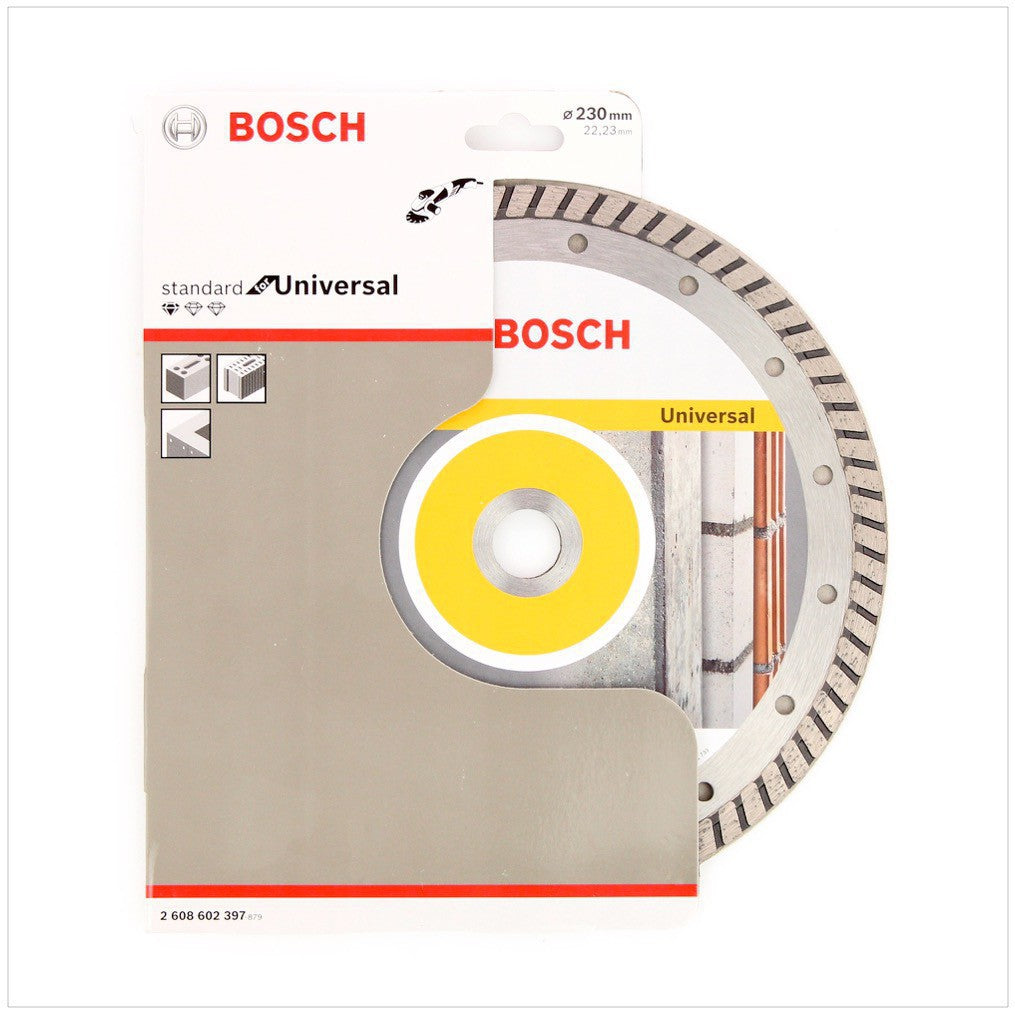 Bosch Diamant Trennscheibe 5er Set 230 x 22,23 Standard for Universal Turbo ( 2608602397 ) - Toolbrothers