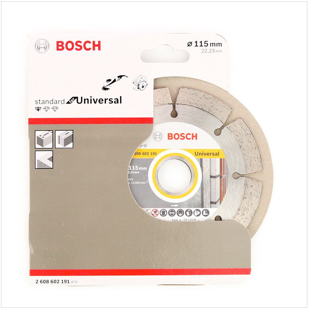 Bosch Diamant Trennscheiben 3 er Set 115 x 22,23 mm Standard for Universal ( 2608602191 ) - Toolbrothers