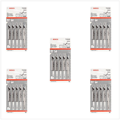 Bosch T 101 B Stichsägeblätter Clean for Wood  25 Stk. 100 mm ( 2608633622 ) - Toolbrothers