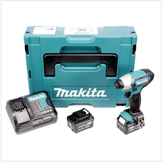 Makita TD 110 DSMJ 10,8 V Li-Ion Akku Schlagschrauber mit 2x 4 Ah Akku + Ladegerät im Makpac - Toolbrothers